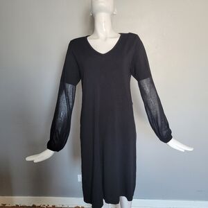 Cream Sissal Knit Dress, BNWT, Size S